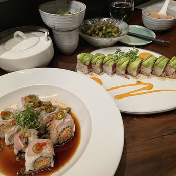 Sushi Mon - "Kiss of fire" and "rainbow" rolls... delicious! - Japanese Near Me - Raleigh, North Carolina Sushi Mon - "Kiss of fire" and "rainbow" rolls... delicious! - Japanese Near Me - Raleigh, North Carolina
