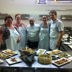 Collingwood Cooking Academy - Chef Philip teaching the Hors D'Oeurves Class