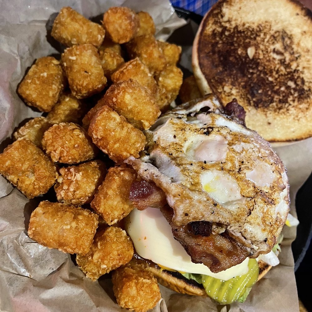 Randy's Ice House - Hangover burger - American Near Me - Taylor, Texas Randy's Ice House - Hangover burger - American Near Me - Taylor, Texas
