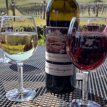 Tehachapi Wine and Cattle - Patio area - Wineries Near Me - Tehachapi, California