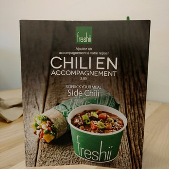 Freshii - Chilli - Fast Food Near Me - Rouyn-Noranda, Quebec