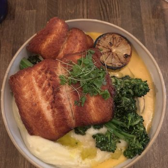 Rooted Rotisserie - Pan Seared Salmon - French Near Me - Baltimore, Maryland