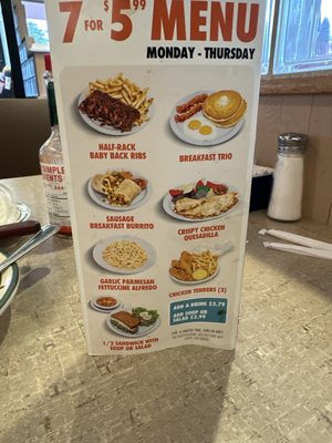 Menu photo 2 NORMS Restaurant Whittier, CA