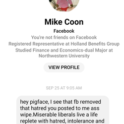 Holland Benefits Group - Hateful person