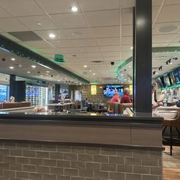 Bar and dining room