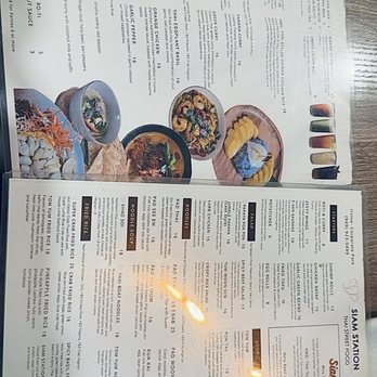 Siam Station - Menu ~ Updated January 2026 - Thai Near Me - Irvine, California