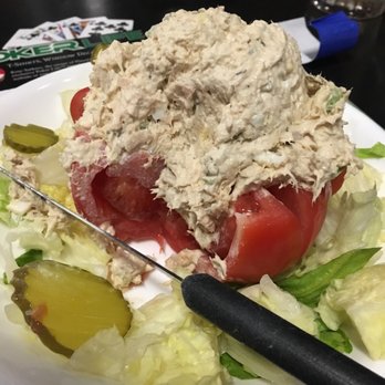 Players Grille - Tuna salad in a stuffed tomato - Sports Bars Near Me - Jacksonville, Florida Players Grille - Tuna salad in a stuffed tomato - Sports Bars Near Me - Jacksonville, Florida
