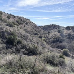 Blowout Wash Trailhead - Trail terrain Blowout Cyn