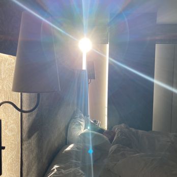 Austin Proper Hotel - Drapes weren't measured correctly for the room. Good luck sleeping past 6:30am. - Hotels Near Me - Austin, Texas