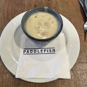 Paddlefish - Clam chowder - Seafood Near Me - Orlando, Florida Paddlefish - Clam chowder - Seafood Near Me - Orlando, Florida