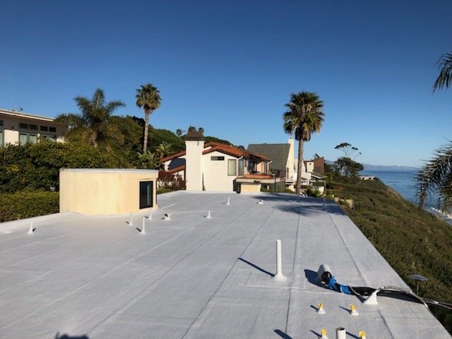 Slide of CalBurrey Roofing Construction