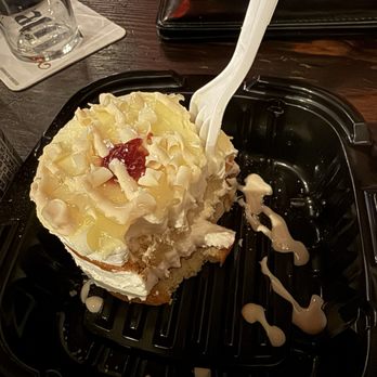 Swingin' Door Exchange - Raspberry lemon cream cake - New American Near Me - Milwaukee, Wisconsin