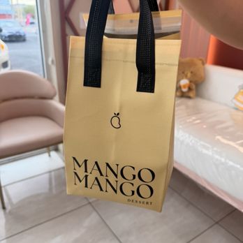 Mango Mango Dessert - Mini insulated to go bag - Desserts Near Me - Las Vegas, Nevada Mango Mango Dessert - Mini insulated to go bag - Desserts Near Me - Las Vegas, Nevada