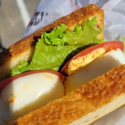 Deviled eggs sandwich Deviled eggs sandwich