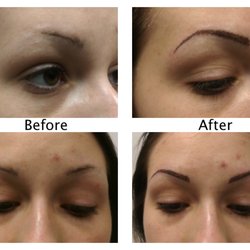 Gold Permanent Makeup - Brow-Strokes / Microblading