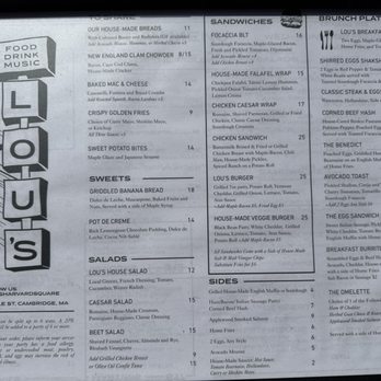Lou's - Tapas/Small Plates Near Me - Cambridge, Massachusetts Lou's - Tapas/Small Plates Near Me - Cambridge, Massachusetts