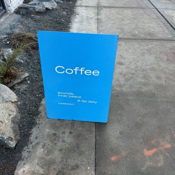 Harmony Coffee - Sign. - Coffee & Tea Near Me - Minneapolis, Minnesota