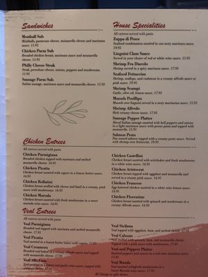 Menu photo 2 Moni's Pasta & Pizza Arlington, TX Menu photo 2 Moni's Pasta & Pizza Arlington, TX