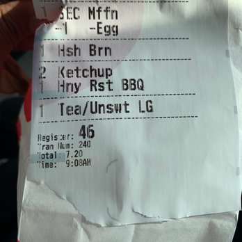 Chick-fil-A - Mobile order shows fork and knife - not on the bag! - Fast Food Near Me - Nashville, Tennessee