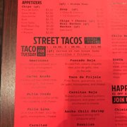Photo of Las Chicas Taqueria - Owego, NY, United States. Menu March 2019