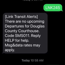Link Transit - Link Transit offers no transit!