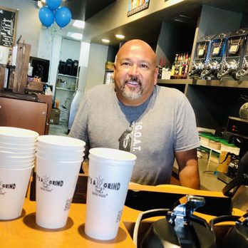 Temecula Grind Coffee House - The owner, Patrick. - Coffee & Tea Near Me - Temecula, California