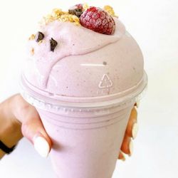 Lanes Coffee - White Chocolate Raspberry Cheesecake Shake!