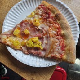 Pickled Peppers, Pineapple, Porchetta Pizza Pickled Peppers, Pineapple, Porchetta Pizza