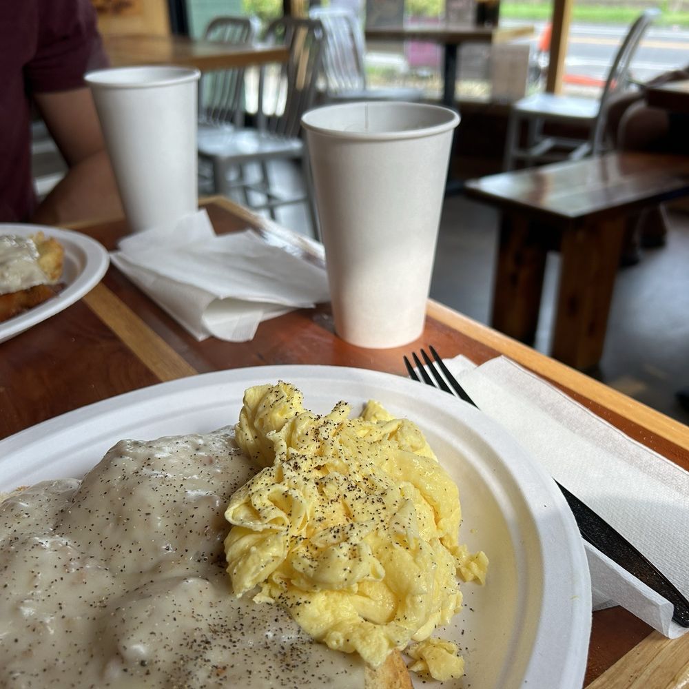 side of Scrambled Eggs with that B&G side of Scrambled Eggs with that B&G