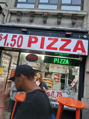 99 Cent Village Pizza by null