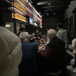 Crowded Friday night