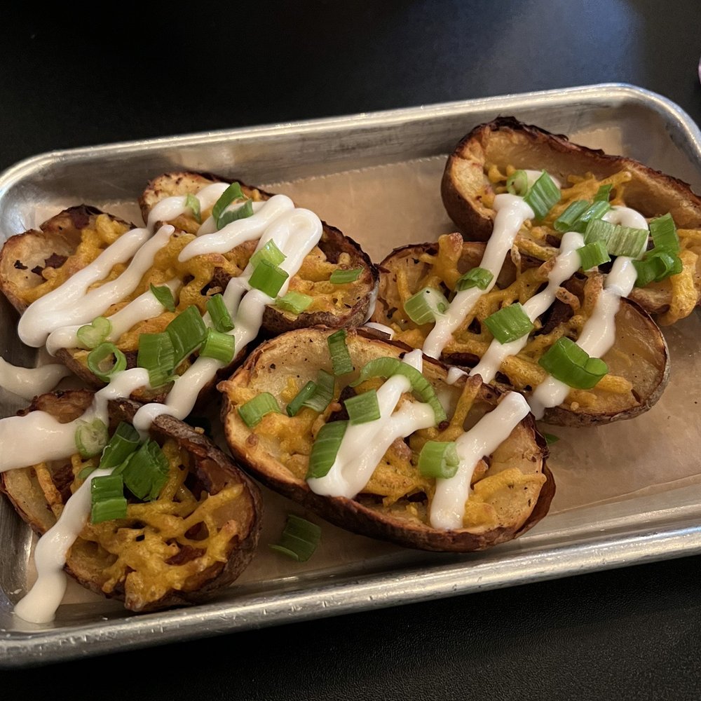 4th & State - Vegan Loaded Potato Skins - Vegan Near Me - Columbus, Ohio 4th & State - Vegan Loaded Potato Skins - Vegan Near Me - Columbus, Ohio