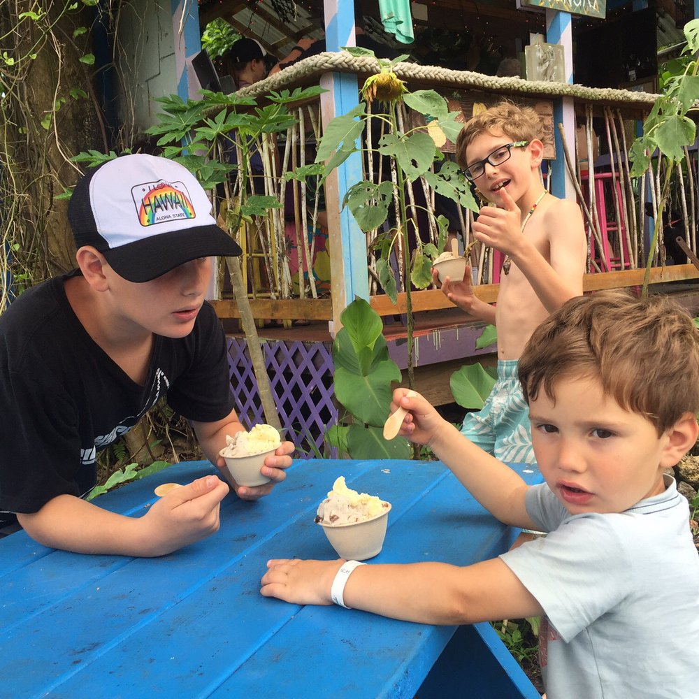 Sandy Cheeks Tours - A short stop for the best fresh made ice cream from local fruits. And fresh coconuts too! - Tours Near Me Sandy Cheeks Tours - A short stop for the best fresh made ice cream from local fruits. And fresh coconuts too! - Tours Near Me