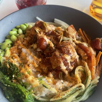Kestra - Spicy tuna bowl! - New American Near Me - Boston, Massachusetts