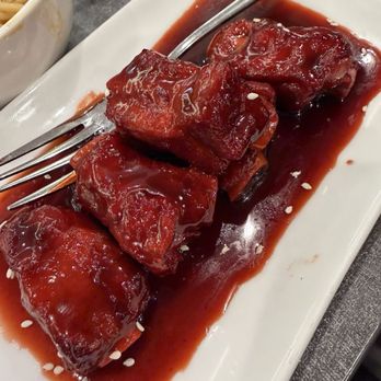 Prince Dumpling - Pork Sweet and Sour Baby Back Ribs - Dim Sum Near Me - Rosemead, California