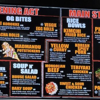 Wok N' Roll - Menu - Food Trucks Near Me - Boise, Idaho Wok N' Roll - Menu - Food Trucks Near Me - Boise, Idaho