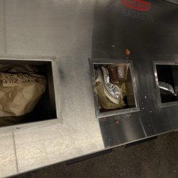 Chipotle Mexican Grill - Trashes are full