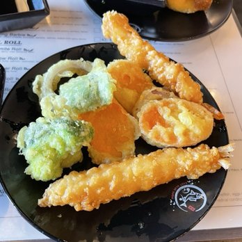 East Blue Sushi - Shrimp & Vegetable Tempura - Sushi Bars Near Me - San Antonio, Texas East Blue Sushi - Shrimp & Vegetable Tempura - Sushi Bars Near Me - San Antonio, Texas