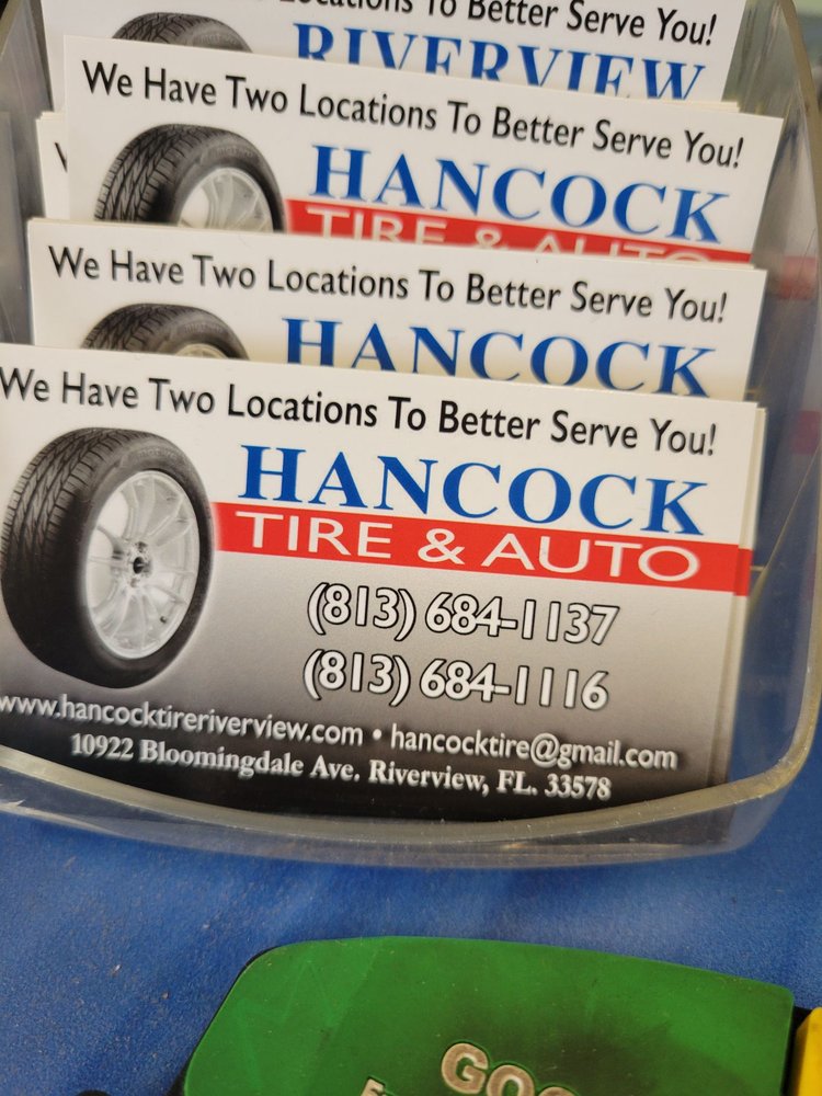 HANCOCK TIRE & AUTO 30 Reviews 10922 Bloomingdale Ave, Riverview