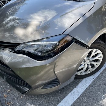 Mobile Express Dent Repair - Toyota bumper clips broken - Mobile Dent Repair Near Me - Sunrise, Florida Mobile Express Dent Repair - Toyota bumper clips broken - Mobile Dent Repair Near Me - Sunrise, Florida
