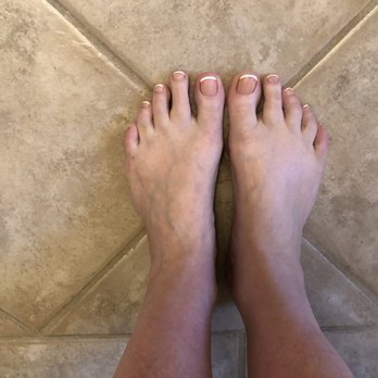 Nj Nails Spa - This is a photo of my 6 week old pedi.... I walked two weeks after this photo. - Waxing Near Me - Novato, California Nj Nails Spa - This is a photo of my 6 week old pedi.... I walked two weeks after this photo. - Waxing Near Me - Novato, California