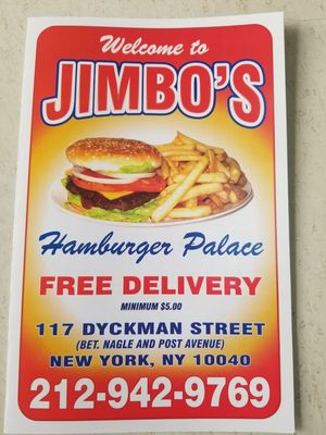 Jimbos Hamburger Palace 117 Dyckman St New York Ny Restaurants - Mapquest Jimbos Hamburger Palace 117 Dyckman St New York Ny Restaurants - Mapquest