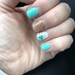 St. Patrick's day nails!