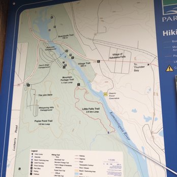 Kakabeka Falls Provincial Park - Trail map! - Parks Near Me - Kakabeka Falls, Ontario