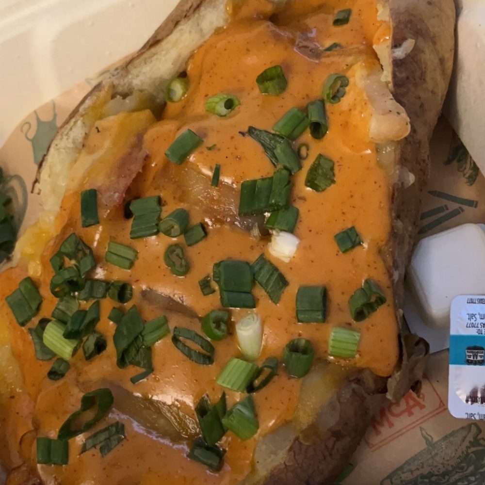 McAlister's Deli - Chipotle Chicken & Bacon Spud - Delis Near Me - Arlington, Texas McAlister's Deli - Chipotle Chicken & Bacon Spud - Delis Near Me - Arlington, Texas
