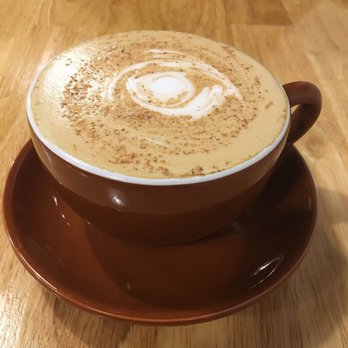 Lightworks Cafe - Dirty Chai Latte - Cafes Near Me - Cedar Rapids, Iowa
