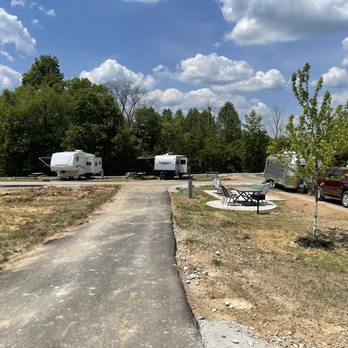 Hilltop Resorts and Campgrounds - Pad with need for grading - Campgrounds Near Me - Logan, Ohio