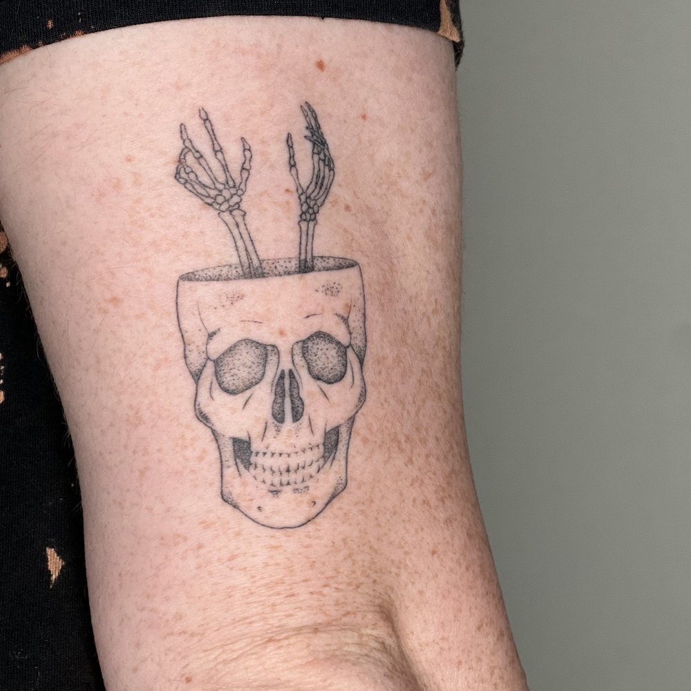 healed tattoo