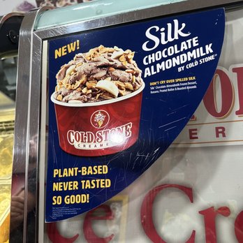 Cold Stone Creamery - a close up of a sign - Ice Cream & Frozen Yogurt Near Me - Augusta, Georgia