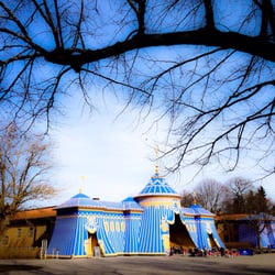 Hagaparken - De vackra koppartälten, april 2014